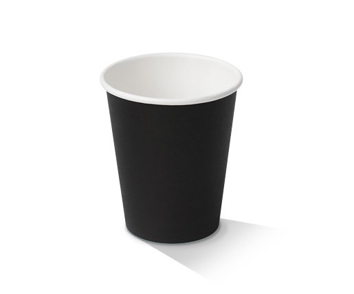 8oz PE Coated Black SW Cup 1000pc/ctn